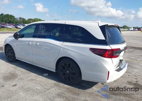 2025 Honda Odyssey Sport-L из США, поврежденный, VIN 5FNRL6H77SB054449